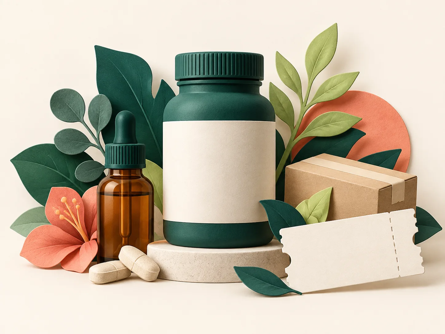 Editorial illustration for the iHerb savings guide