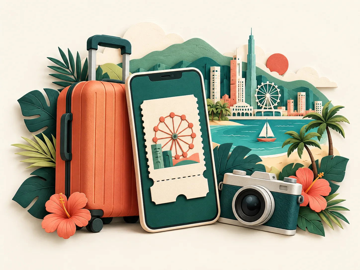 Editorial illustration for the Klook savings guide